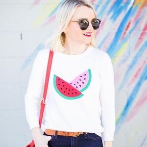 Draper James Watermelon Sweater